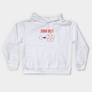 Stock Split Kids Hoodie